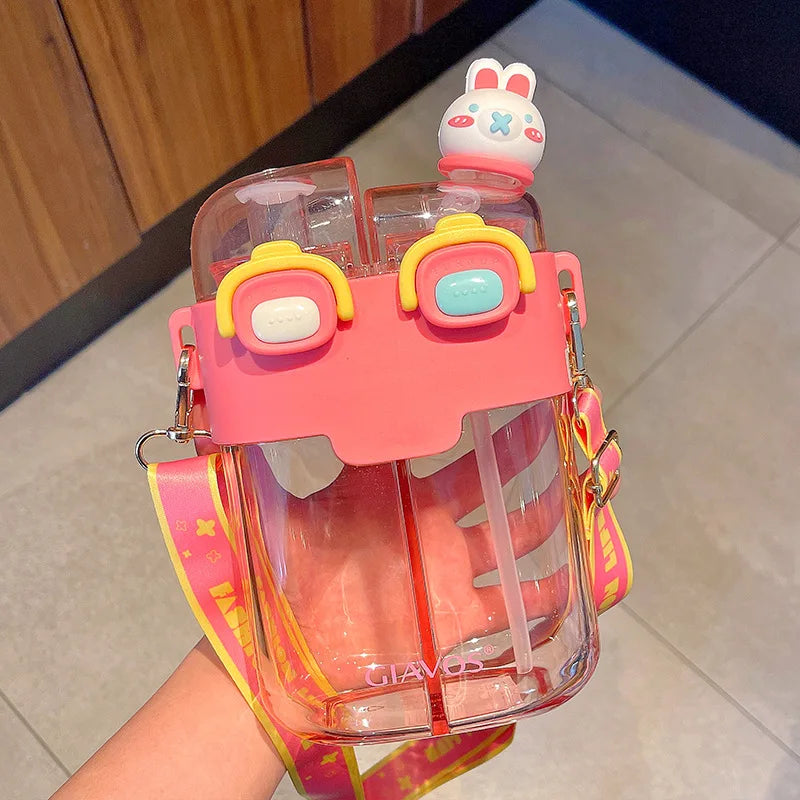 dEZwDrinking-Bottle-Large-Capacity-Double-Bin-Plastic-Straw-Cup-Children-Portable-Carrying-Water-Bottle-with-High.webp