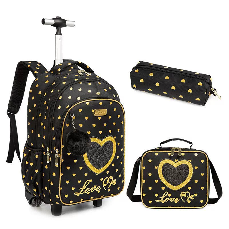 Kids 18 Inch Trolley Backpack 3 Piece Combo Set 12810T