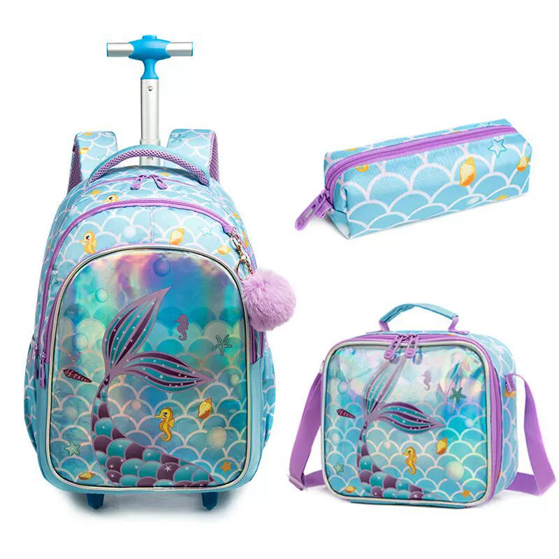 Kids 18 Inch Trolley Backpack 3 Piece Combo Set 12803T