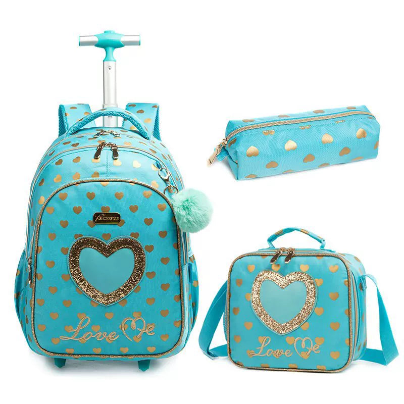 Kids 18 Inch Trolley Backpack 3 Piece Combo Set 12807T
