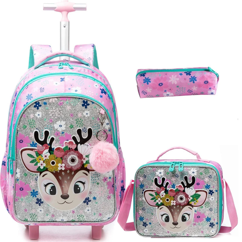 Kids 18 Inch Trolley Backpack 3 Piece Combo Set 12814T
