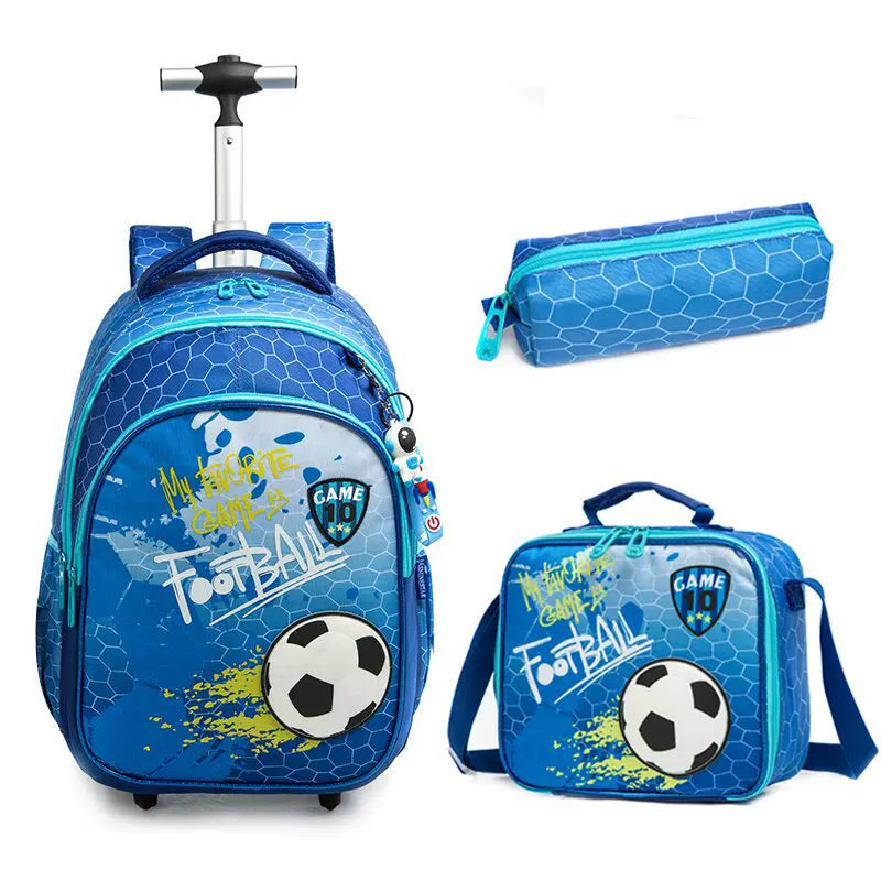 Kids 18 Inch Trolley Backpack 3 Piece Combo Set 12804T