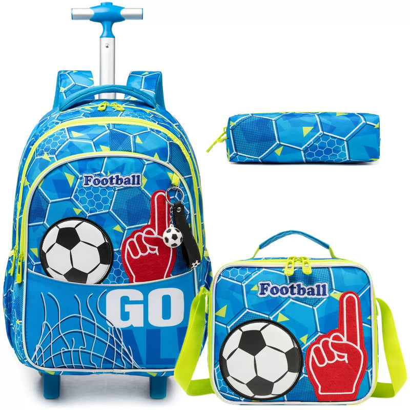 Kids 18 Inch Trolley Backpack 3 Piece Combo Set 12818T