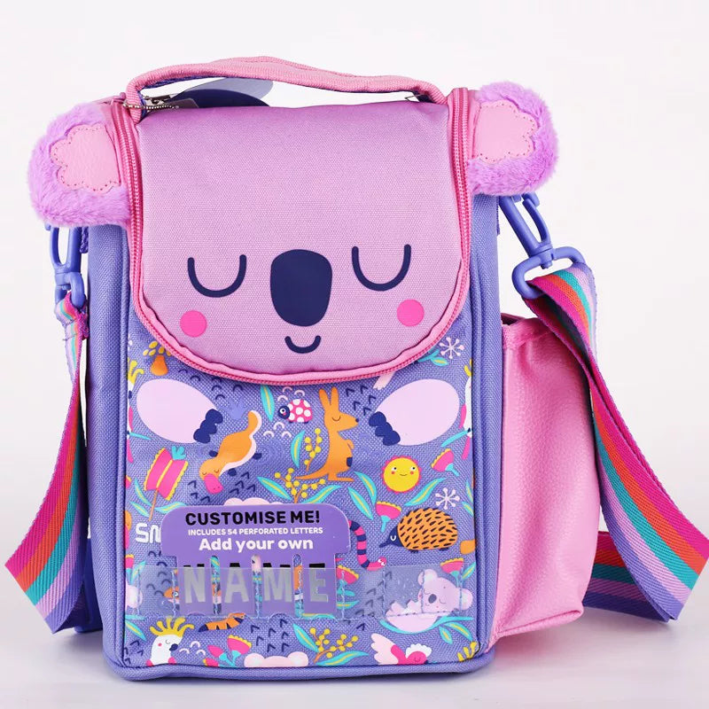Smiggle Purple Koala Crossbody Lunch Bag