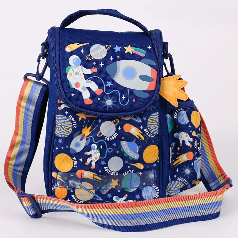 Smiggle Blue Planet Crossbody Lunch Bag