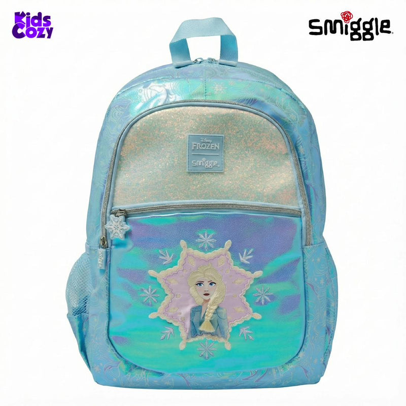 Disney Frozen x Smiggle Classic Backpack - Front view with Elsa