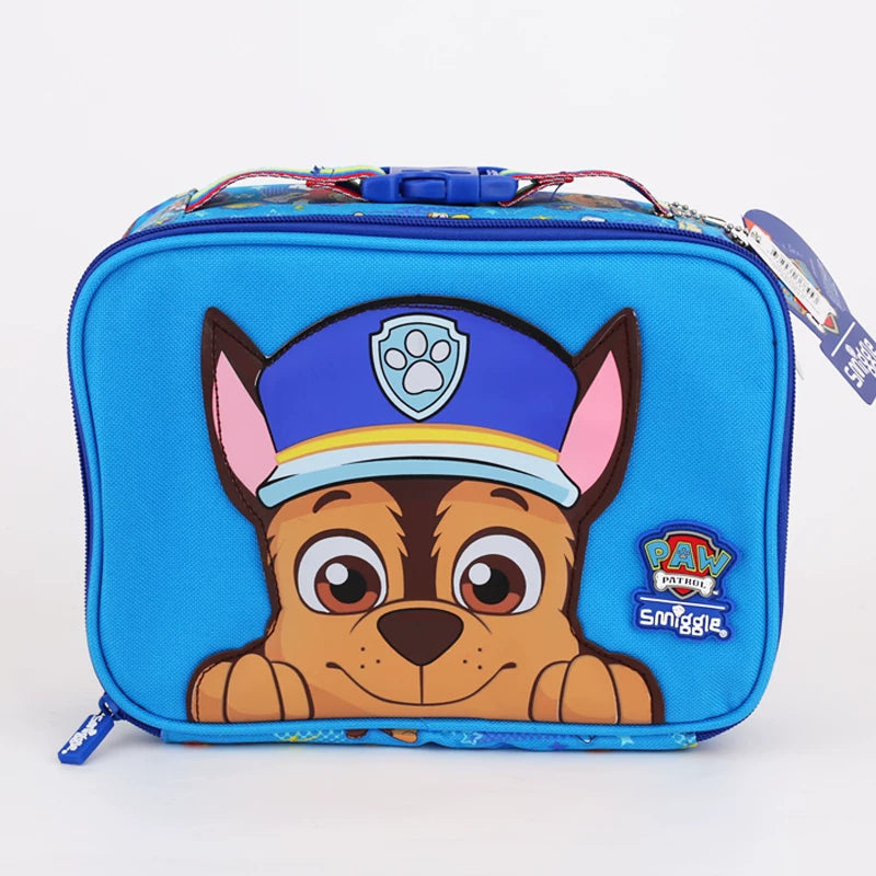Smiggle Blue Bear Square Lunch Bag