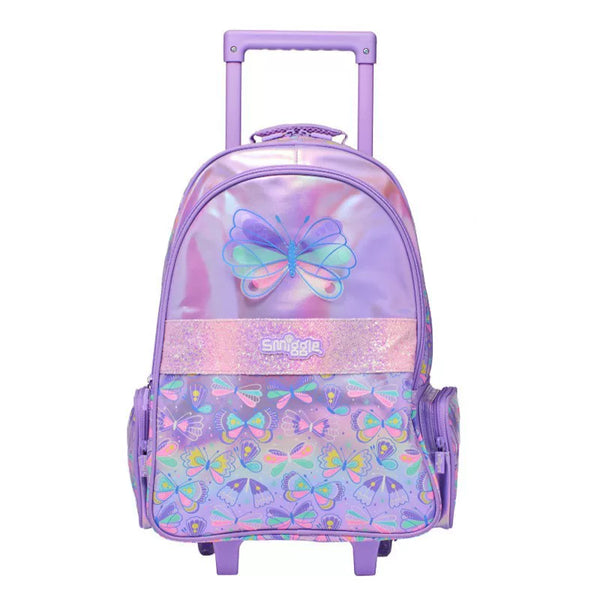 Kids Pre-order Trolley School Bag - Butterfly