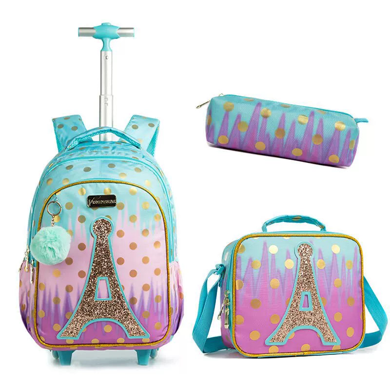 Kids 18 Inch Trolley Backpack 3 Piece Combo Set 19218T