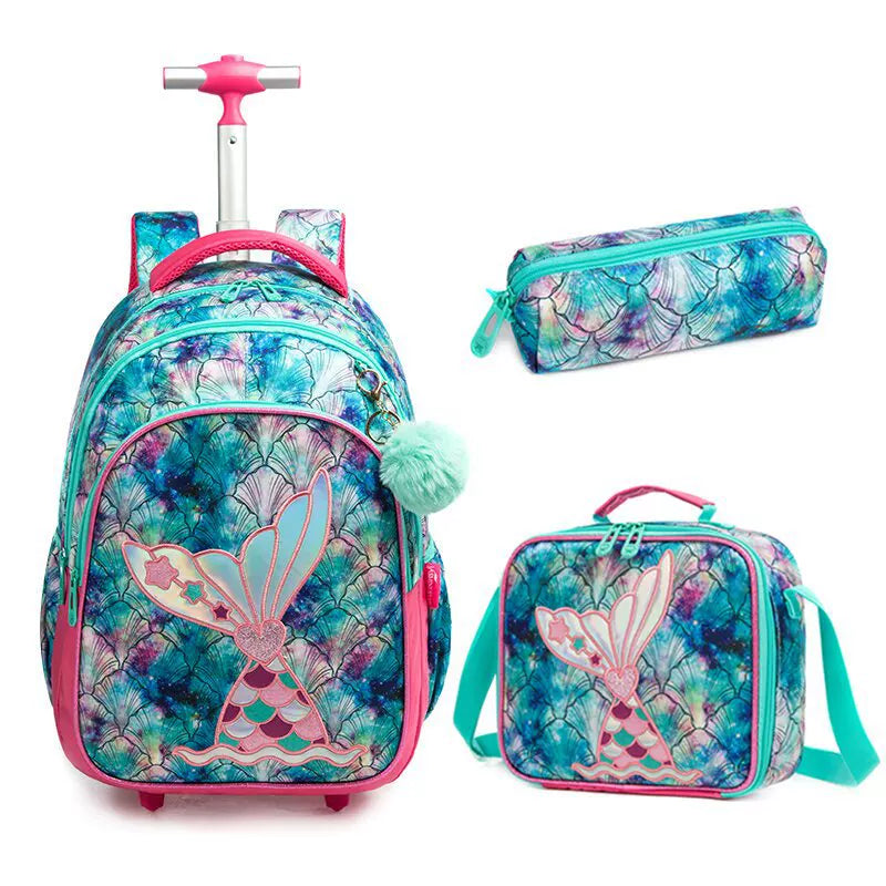Kids 18 Inch Trolley Backpack 3 Piece Combo Set 12802T