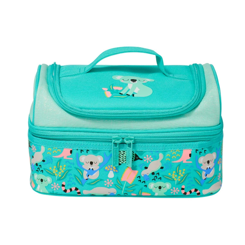 Smiggle Lake Blue Black-Nose Koala Hand-Carry Lunch Bag