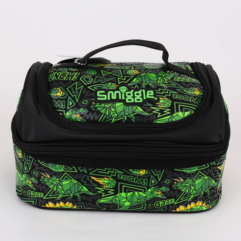 Smiggle 4D Mirror Dinosaur Hand-Carry Lunch Bag