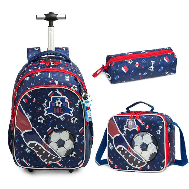 Kids 18 Inch Trolley Backpack 3 Piece Combo Set 12805T