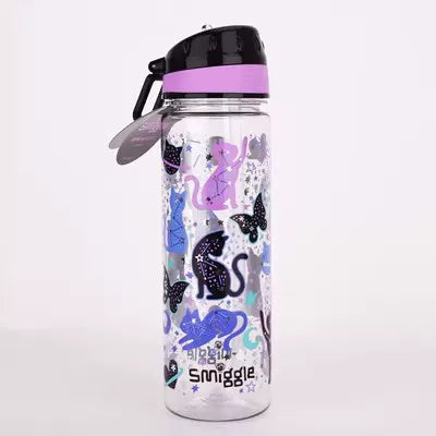 Smiggle Zodiac Cat Water Bottle 650ml
