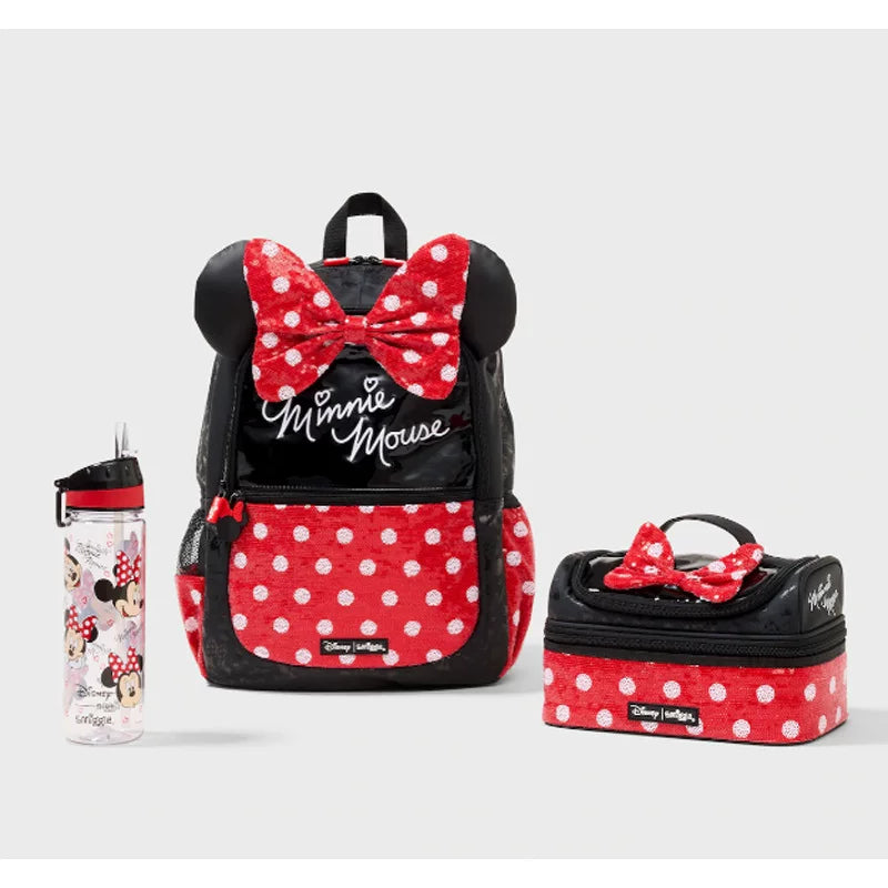 Smiggle Disney Minnie Mouse Backpack & Accessories Set - Full Collection