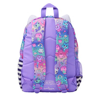 Smiggle Gabby's Dollhouse Purple Large Backpack - Back View