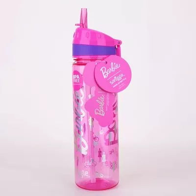 Smiggle Pink Barbie Water Bottle 650ml