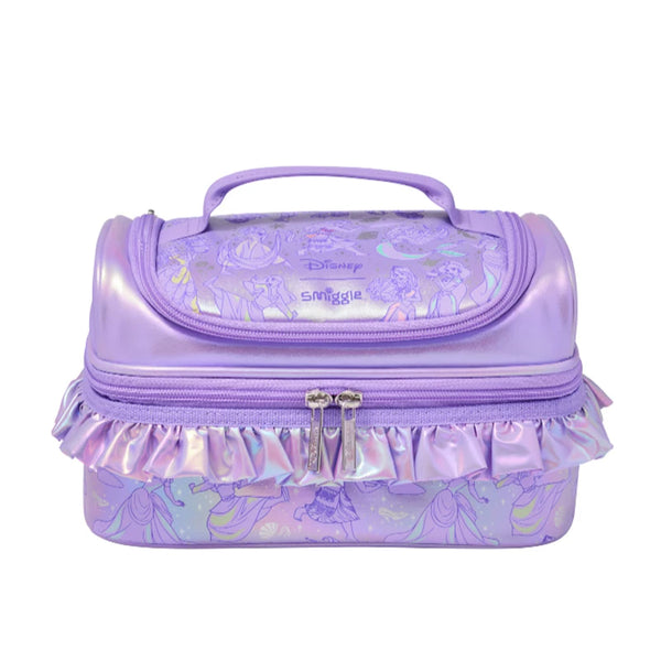 Smiggle Light Purple Crown Princess Lunch Bag