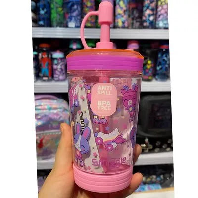 Smiggle Bunny Roller Skate Juice Bottle 480ml