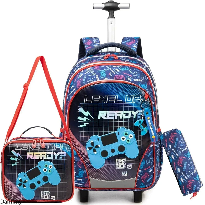 Kids 18 Inch Trolley Backpack 3 Piece Combo Set 12819T