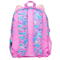 Smiggle Shell Cat Pink Large Backpack - View 2