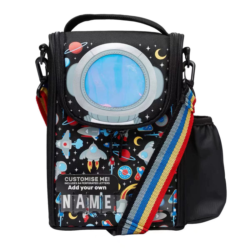 Smiggle Black Space Capsule Crossbody Lunch Bag