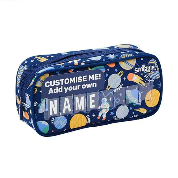 Smiggle Space Large-Capacity Translucent Pencil Case