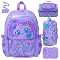 Smiggle Axolotl Purple Collection