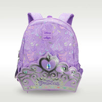 Disney Princess x Smiggle Backpack - Detail with crown and cape
