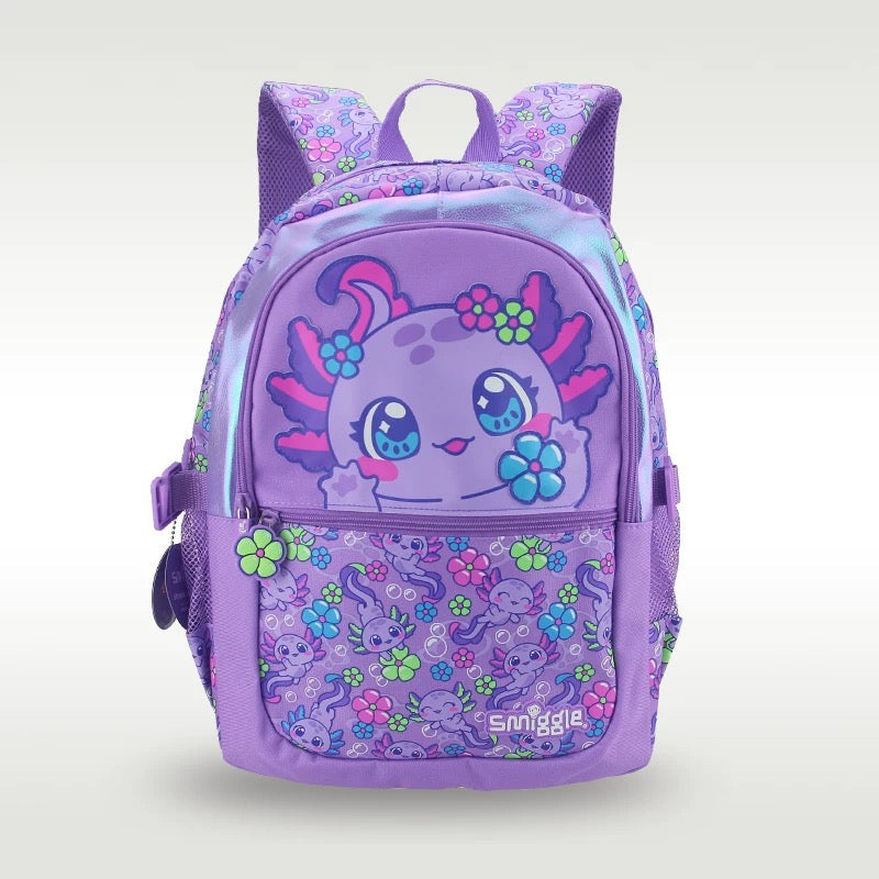 Smiggle Axolotl Classic Backpack - সামনের ভিউ