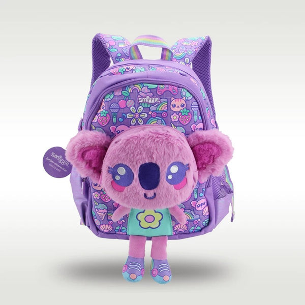 Smiggle Koala Junior Character Backpack - Front view