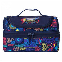 Smiggle Planet Double Decker Lunch Bag