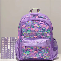 Smiggle Purple Unicorn Backpack - Front view